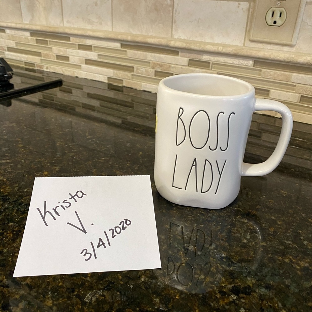 Rae Dunn Boss Lady Mug